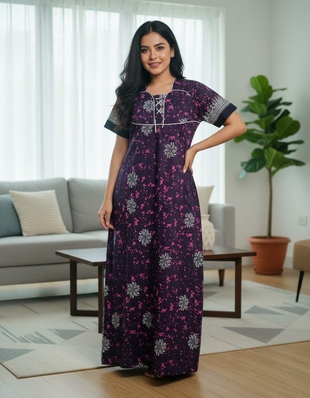 Mayas Durga Model Nighty Large